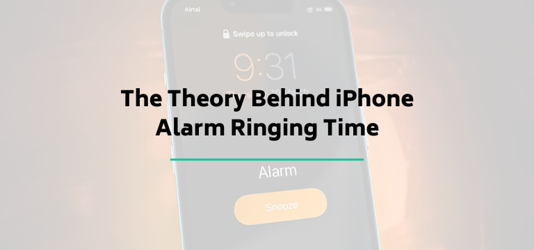 The Theory Behind iPhone Alarm Ringing Time