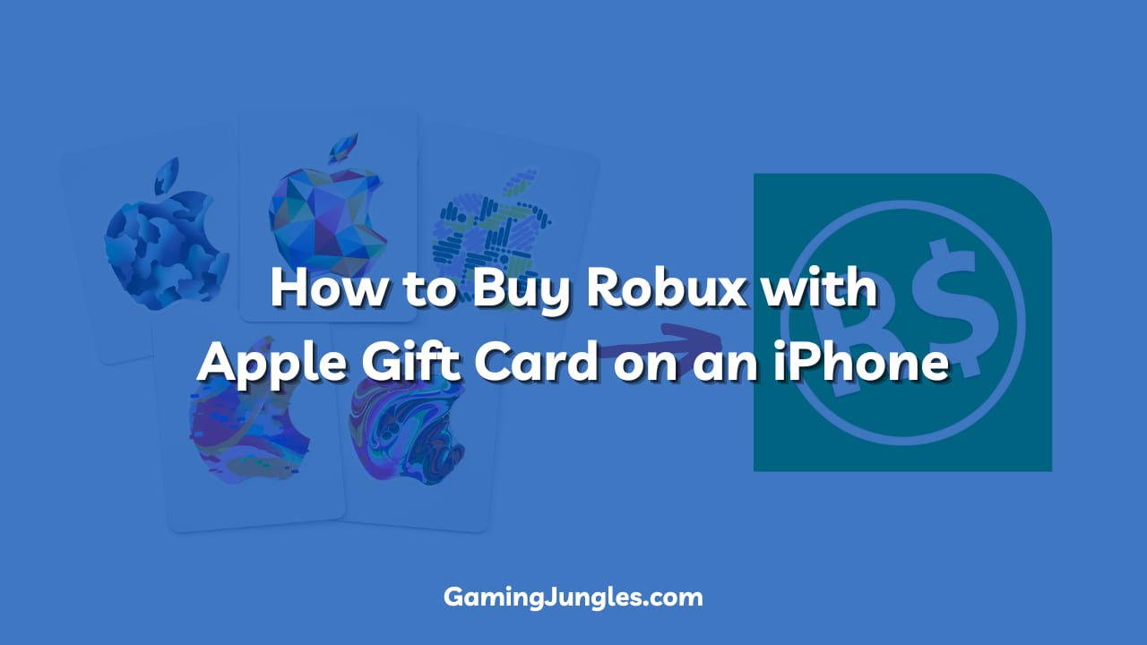 How to Buy Robux with Apple Gift Card on an iPhone