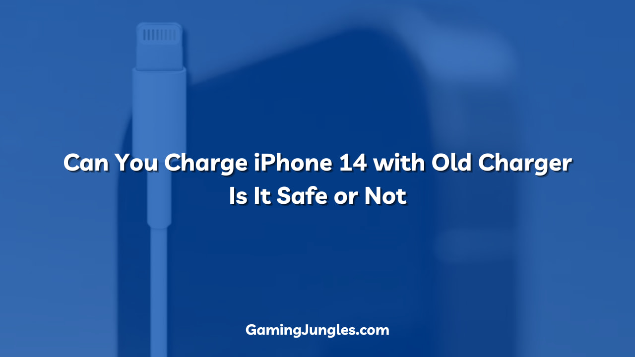 Can You Charge iPhone 14 with Old Charger