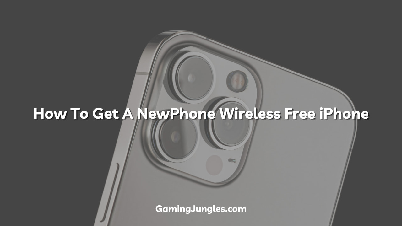 How To Get A NewPhone Wireless Free iPhone