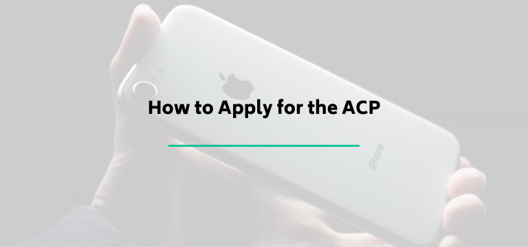 How to Apply for the ACP