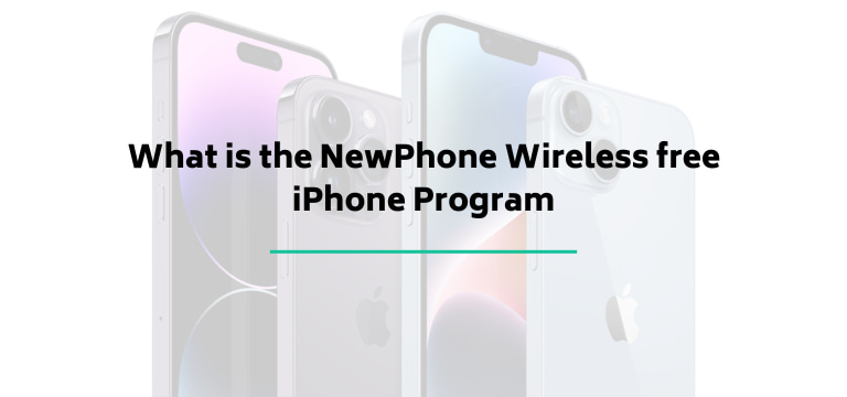 What is the NewPhone Wireless free iPhone Program
