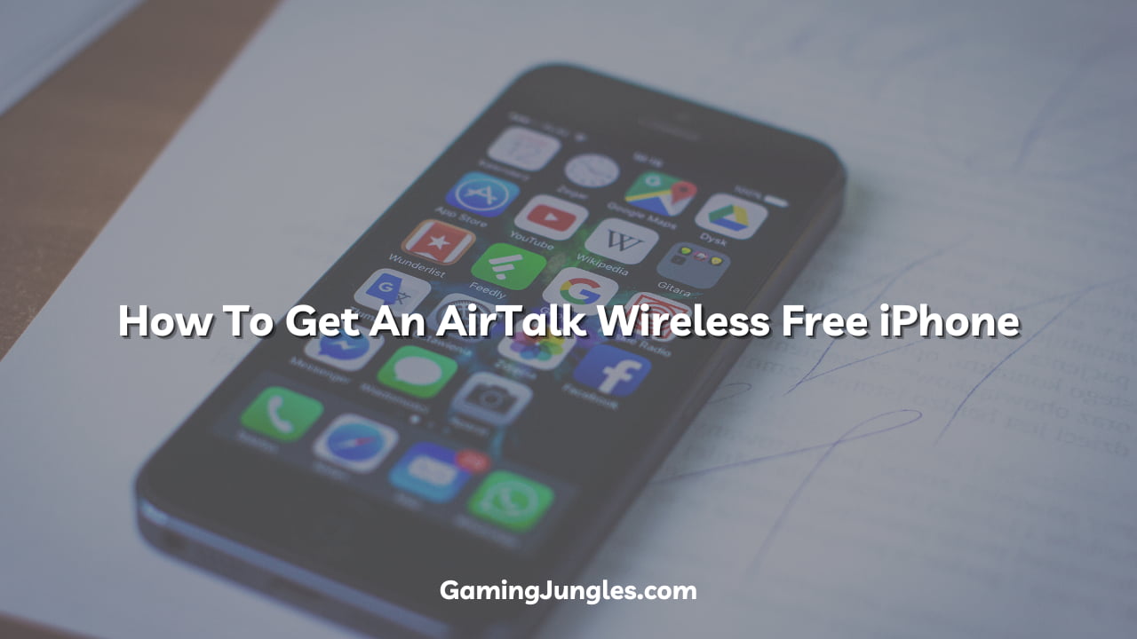 How To Get An AirTalk Wireless Free iPhone