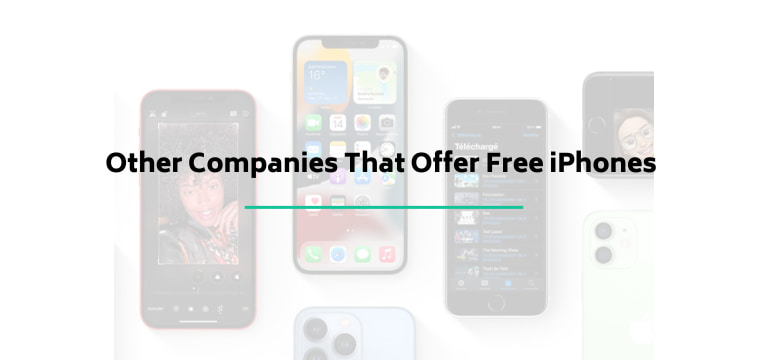 Other Companies That Offer Free iPhones 