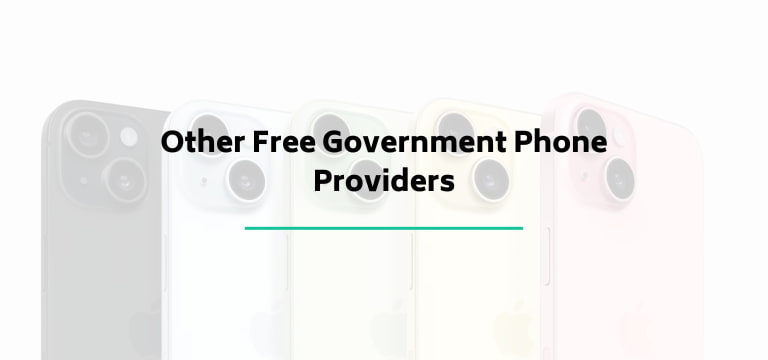 Other Free Government Phone Providers